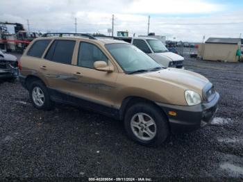  Salvage Hyundai SANTA FE