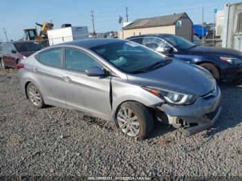  Salvage Hyundai ELANTRA