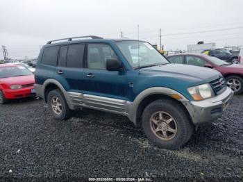  Salvage Mitsubishi Montero