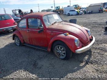  Salvage Volkswagen Beetle