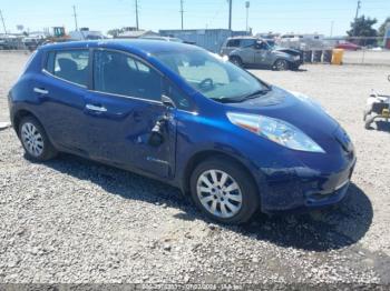  Salvage Nissan LEAF