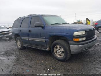  Salvage Chevrolet Tahoe