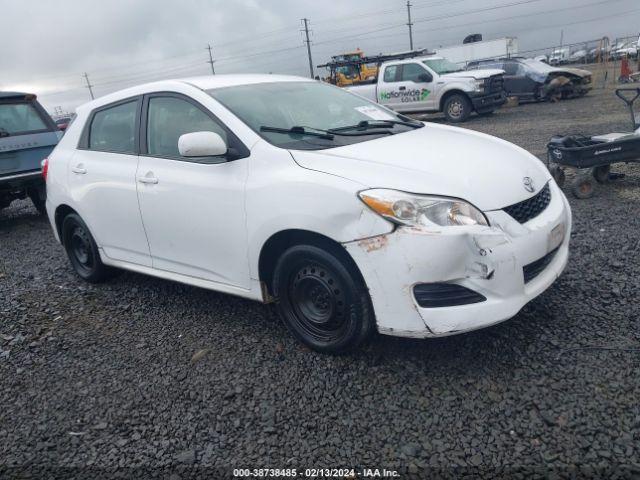  Salvage Toyota Matrix