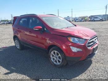  Salvage Ford EcoSport