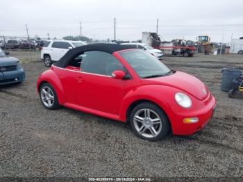  Salvage Volkswagen Beetle