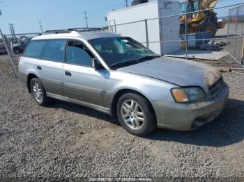  Salvage Subaru Outback