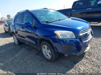  Salvage Chevrolet Trax