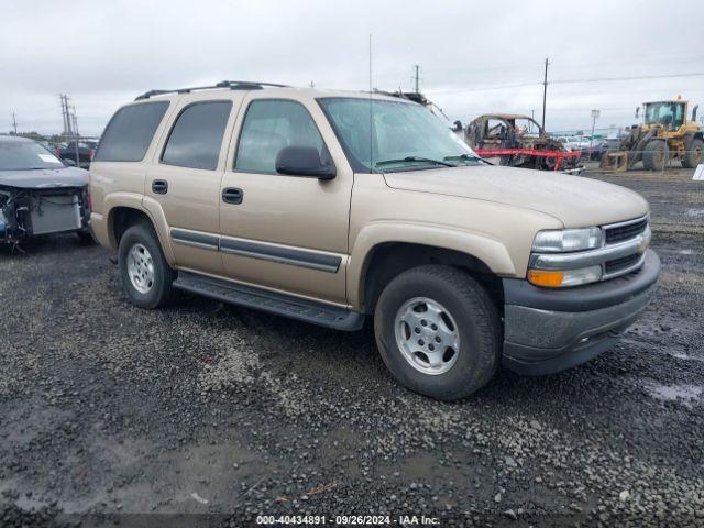  Salvage Chevrolet Tahoe