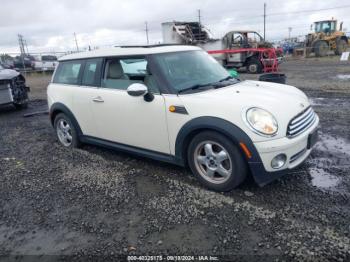  Salvage MINI Cooper Clubman