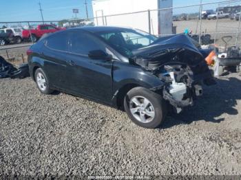  Salvage Hyundai ELANTRA