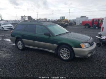  Salvage Subaru Outback