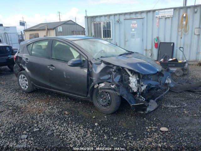  Salvage Toyota Prius c