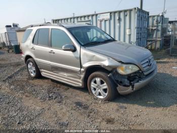  Salvage Mercedes-Benz M-Class