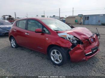  Salvage Nissan LEAF