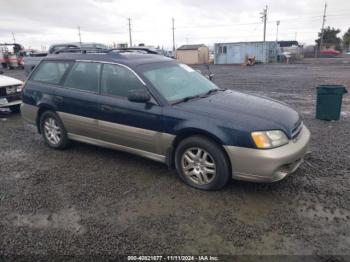  Salvage Subaru Outback