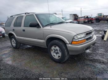  Salvage Chevrolet Blazer