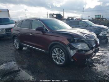  Salvage Lincoln MKX