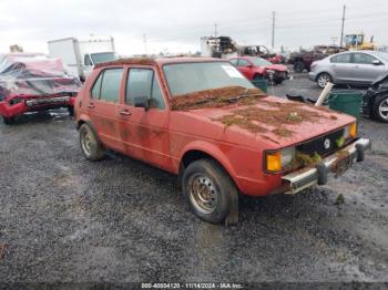  Salvage Volkswagen Rabbit