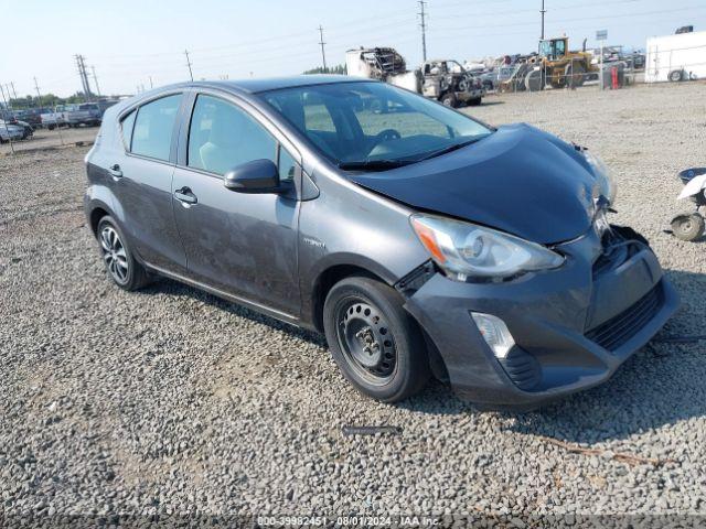  Salvage Toyota Prius c