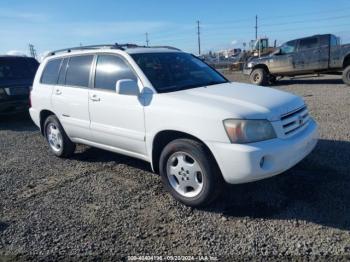  Salvage Toyota Highlander