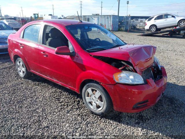  Salvage Chevrolet Aveo