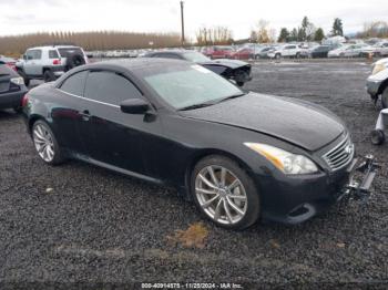  Salvage INFINITI G37