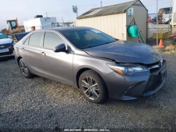  Salvage Toyota Camry