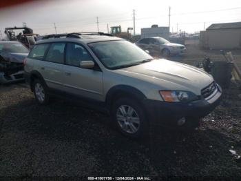  Salvage Subaru Outback