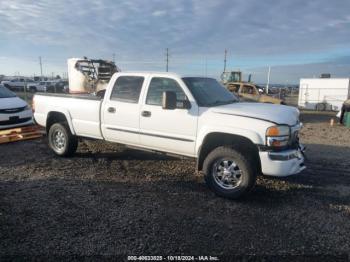  Salvage GMC Sierra 2500