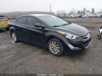  Salvage Hyundai ELANTRA