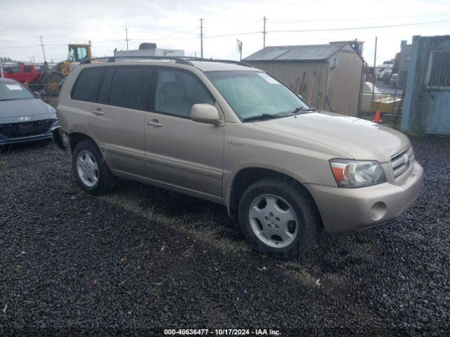  Salvage Toyota Highlander