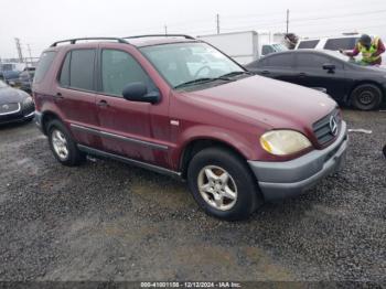  Salvage Mercedes-Benz M-Class