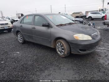  Salvage Toyota Corolla