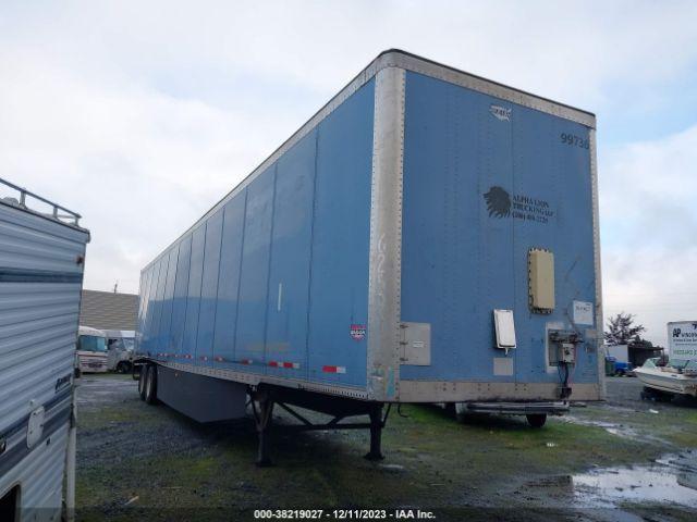  Salvage Wabash National Corp 53  Semi Trailer