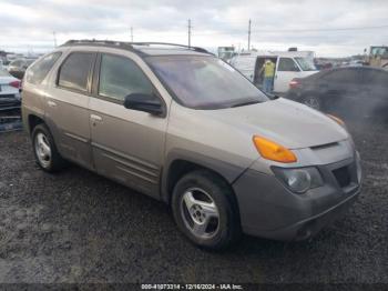  Salvage Pontiac Aztek