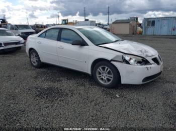  Salvage Pontiac G6