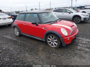  Salvage MINI Cooper S