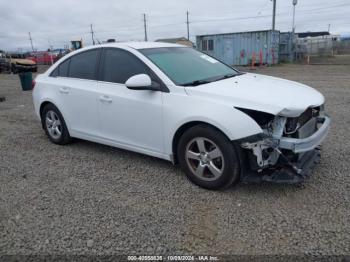  Salvage Chevrolet Cruze