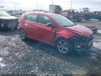  Salvage Chevrolet Sonic