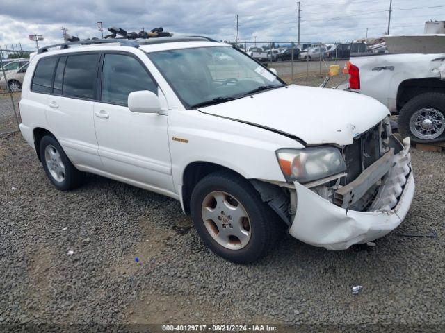  Salvage Toyota Highlander