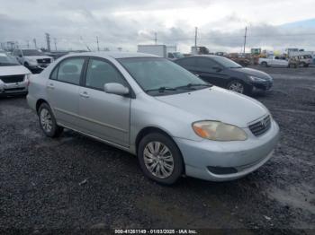  Salvage Toyota Corolla