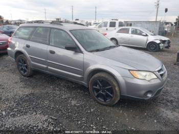  Salvage Subaru Outback