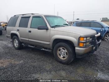  Salvage Chevrolet Tahoe