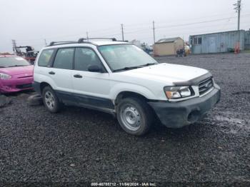  Salvage Subaru Forester