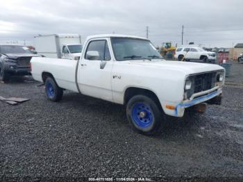  Salvage Dodge D-series