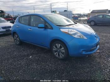  Salvage Nissan LEAF