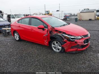  Salvage Chevrolet Cruze