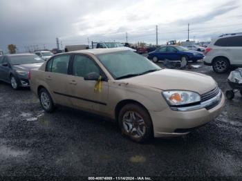  Salvage Chevrolet Malibu