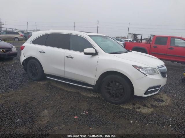  Salvage Acura MDX