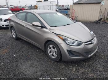  Salvage Hyundai ELANTRA